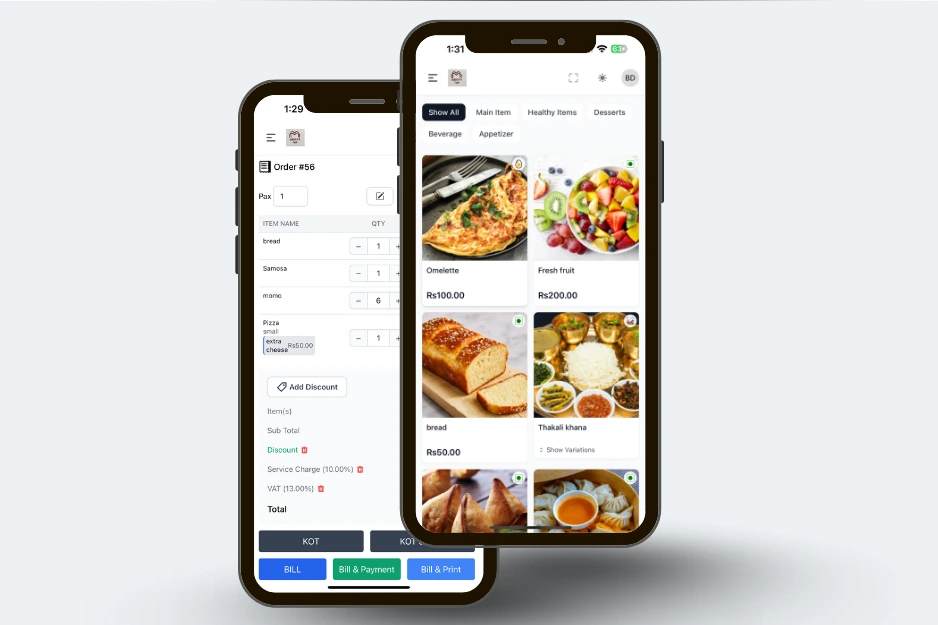 Pharma Care pharmacy management on smartphone — Nepal