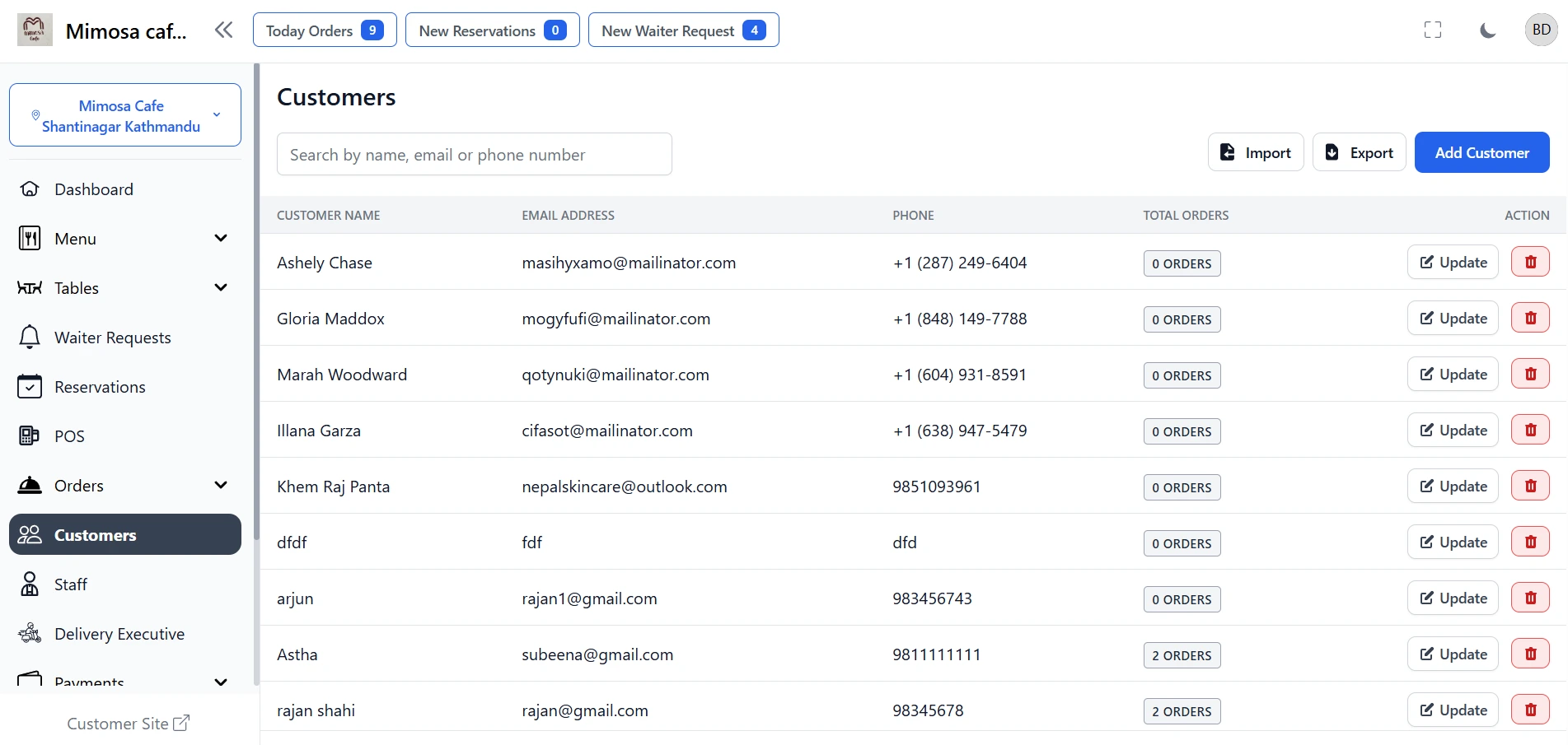 Customers — Pharma Care pharmacy software Nepal